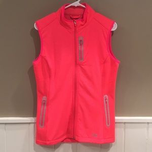 Under Armour Vest.  Cold gear.  Hot pink